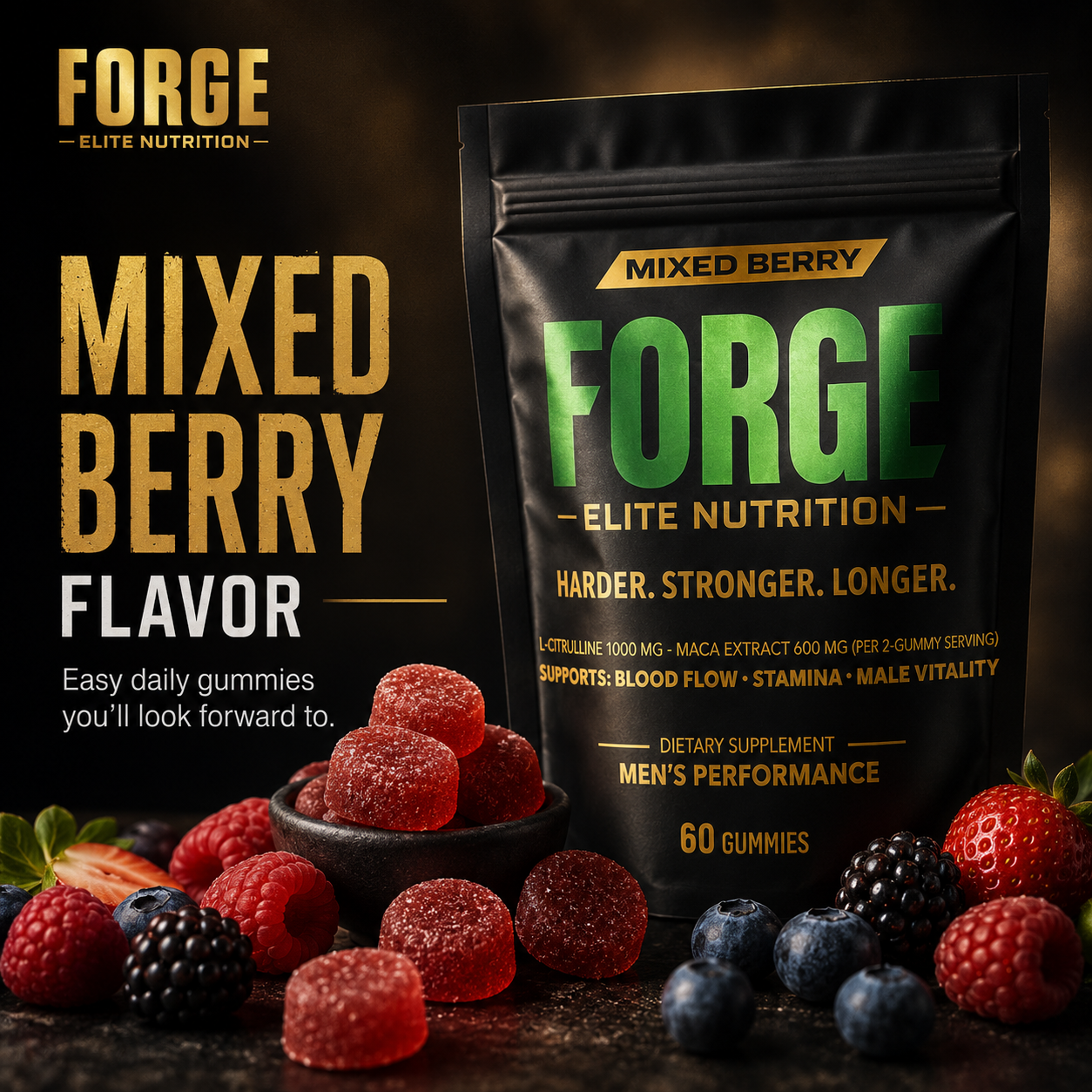 Forge Men’s Performance Gummies